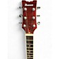 Used Ibanez AX120 Trans Red Solid Body Electric Guitar