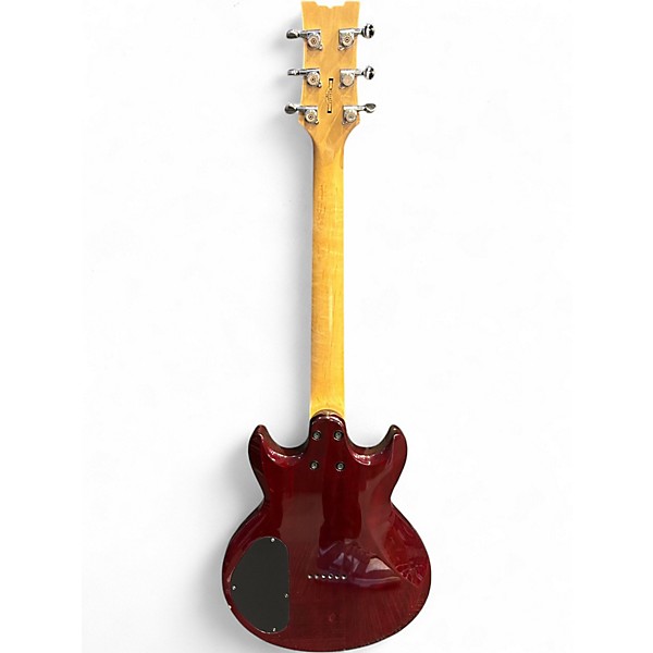 Used Ibanez AX120 Trans Red Solid Body Electric Guitar