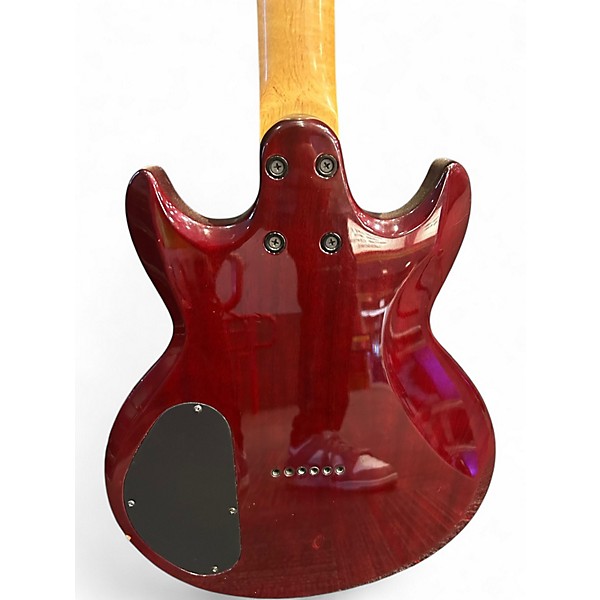 Used Ibanez AX120 Trans Red Solid Body Electric Guitar