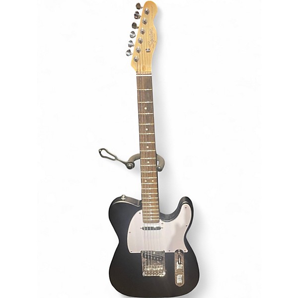 Used Squier Telecaster BLACK Solid Body Electric Guitar