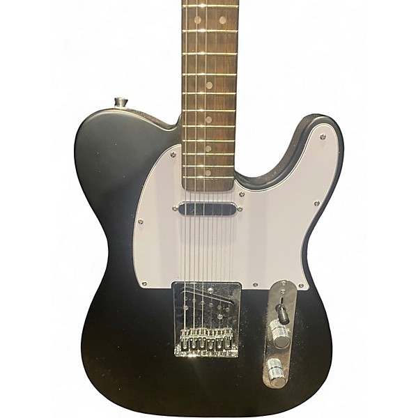 Used Squier Telecaster BLACK Solid Body Electric Guitar