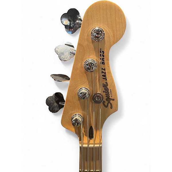 Used Squier Contemporary Jazz Bass BURST Electric Bass Guitar