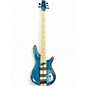 Used 2024 Ibanez Premium SR1425B Caribbean Green Low Gloss Electric Bass Guitar thumbnail
