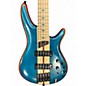 Used 2024 Ibanez Premium SR1425B Caribbean Green Low Gloss Electric Bass Guitar