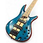 Used 2024 Ibanez Premium SR1425B Caribbean Green Low Gloss Electric Bass Guitar