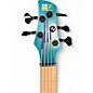 Used 2024 Ibanez Premium SR1425B Caribbean Green Low Gloss Electric Bass Guitar
