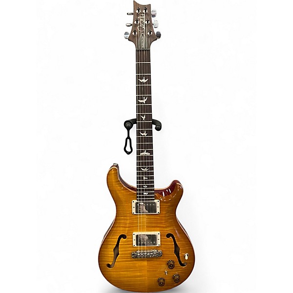 Used PRS Hollowbody II Piezo Yellow Tiger Hollow Body Electric Guitar