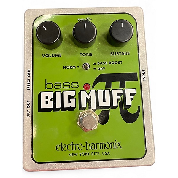 Used Electro-Harmonix Big Muff Bass Distortion Bass Effect Pedal