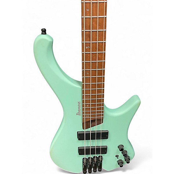 Used Ibanez EHB1000S Blue Electric Bass Guitar