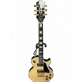 Used Epiphone Les Paul Custom Blackback Pro Cream Solid Body Electric Guitar