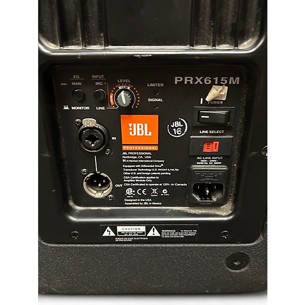 Used JBL PRX615M Powered Speaker