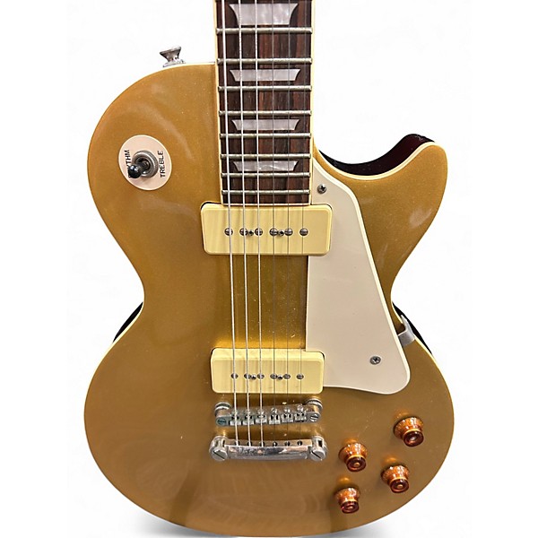Used Epiphone Les Paul 1956 Gold Top P90S Gold Top Solid Body Electric Guitar