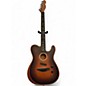 Used Fender American Acoustasonic Telecaster Sunburst Acoustic Electric Guitar