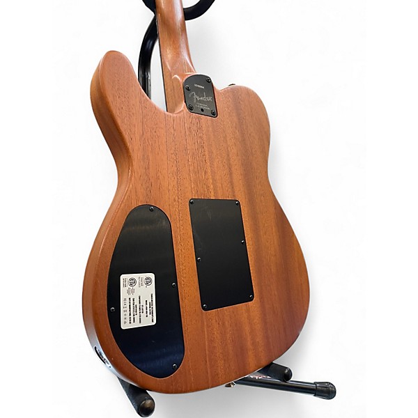 Used Fender American Acoustasonic Telecaster Sunburst Acoustic Electric Guitar