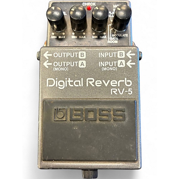 Used BOSS RV5 Digital Reverb Effect Pedal