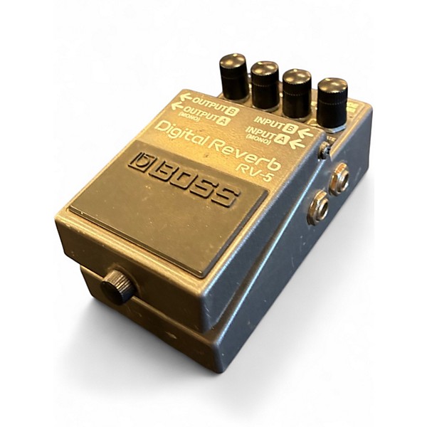 Used BOSS RV5 Digital Reverb Effect Pedal