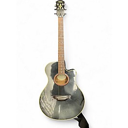 Used Yamaha APX4A Gray Acoustic Electric Guitar