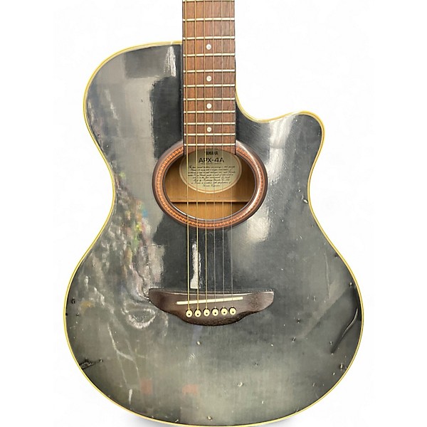 Used Yamaha APX4A Gray Acoustic Electric Guitar