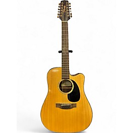 Used Takamine EG345C Natural Acoustic Electric Guitar