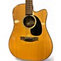 Used Takamine EG345C Natural Acoustic Electric Guitar