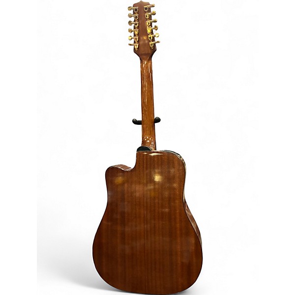 Used Takamine EG345C Natural Acoustic Electric Guitar