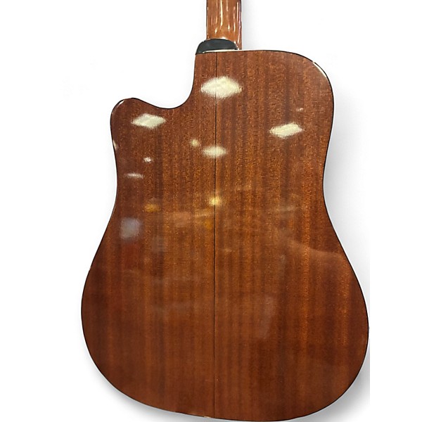 Used Takamine EG345C Natural Acoustic Electric Guitar
