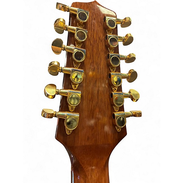 Used Takamine EG345C Natural Acoustic Electric Guitar