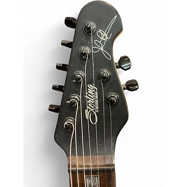 Used Sterling by Music Man JP70 John Petrucci Signature Black Solid Body Electric Guitar