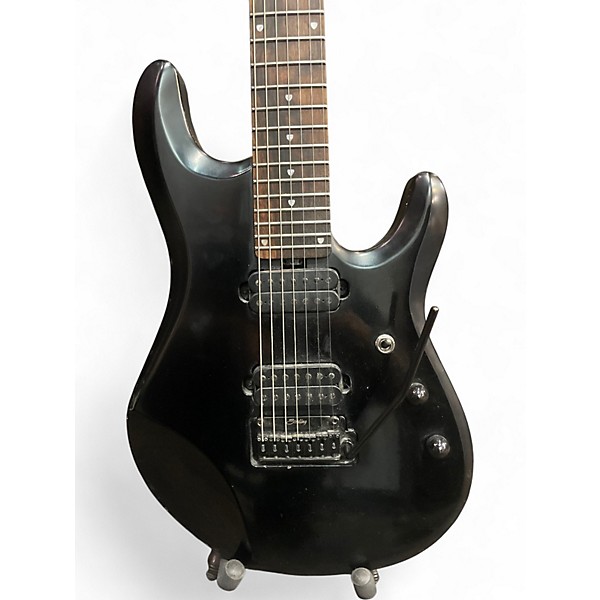 Used Sterling by Music Man JP70 John Petrucci Signature Black Solid Body Electric Guitar
