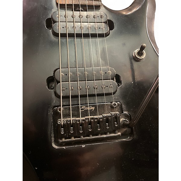 Used Sterling by Music Man JP70 John Petrucci Signature Black Solid Body Electric Guitar