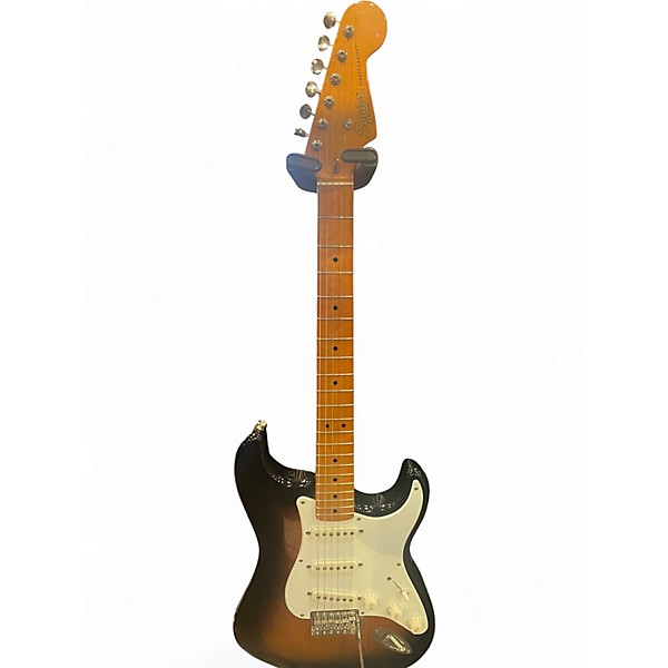 Used Squier Classic Vibe 1950S Stratocaster 2 Color Sunburst Solid Body Electric Guitar