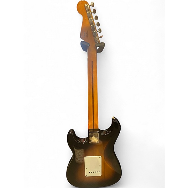 Used Squier Classic Vibe 1950S Stratocaster 2 Color Sunburst Solid Body Electric Guitar
