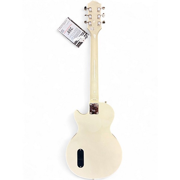 Used Epiphone Les Paul Junior Alpine White Solid Body Electric Guitar