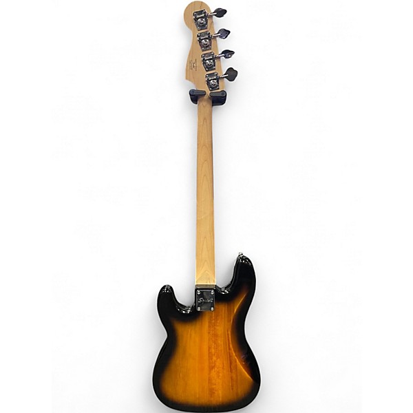 Used Squier Precision Bass 2 Color Sunburst Electric Bass Guitar