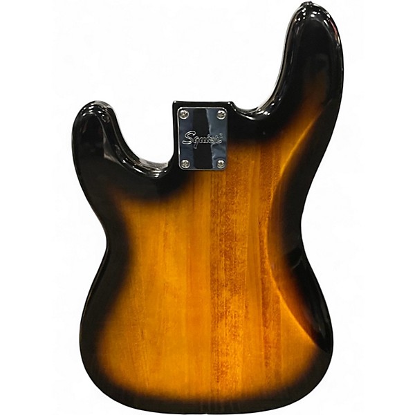 Used Squier Precision Bass 2 Color Sunburst Electric Bass Guitar