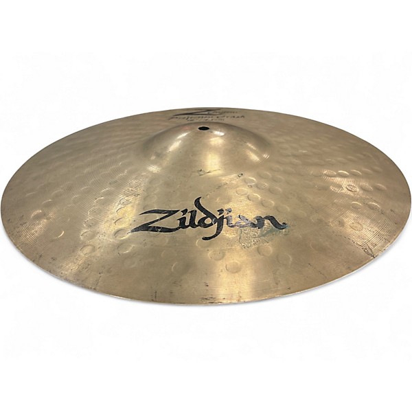 Used Zildjian 18in z custom projection crash Cymbal