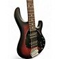 Used Sterling by Music Man Ray35 5 String Maroon Electric Bass Guitar