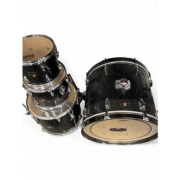 Used TAMA 4 Piece Imperialstar Black Drum Kit