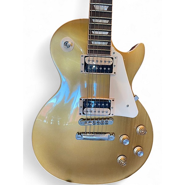 Used 2019 Gibson Les Paul Classic Gold Top Gold Top Solid Body Electric Guitar