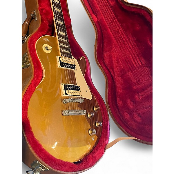 Used 2019 Gibson Les Paul Classic Gold Top Gold Top Solid Body Electric Guitar