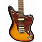 Used 2011 Squier Vintage Modified Jaguar 3 Tone Sunburst Solid Body Electric Guitar