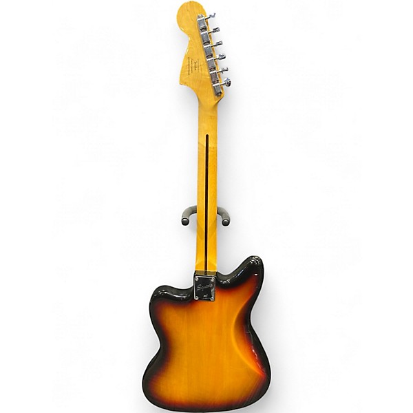 Used 2011 Squier Vintage Modified Jaguar 3 Tone Sunburst Solid Body Electric Guitar