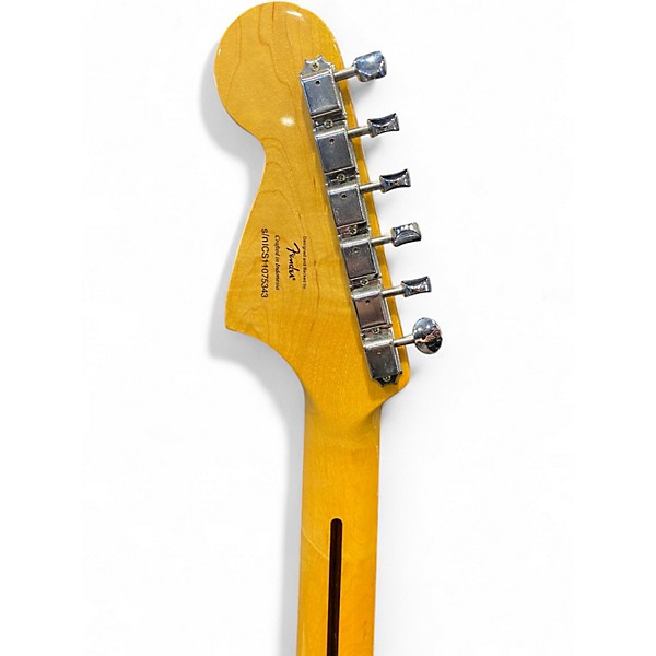 Used 2011 Squier Vintage Modified Jaguar 3 Tone Sunburst Solid Body Electric Guitar