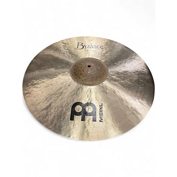 Used MEINL 21in Byzance Polyphonic Ride Cymbal