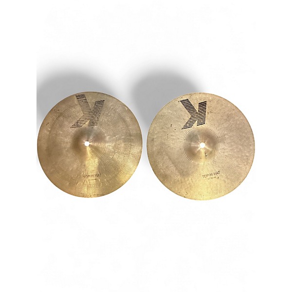Used Zildjian 13in K Hi Hat Pair Cymbal