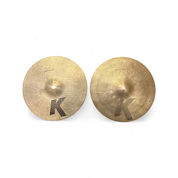 Used Zildjian 13in K Hi Hat Pair Cymbal