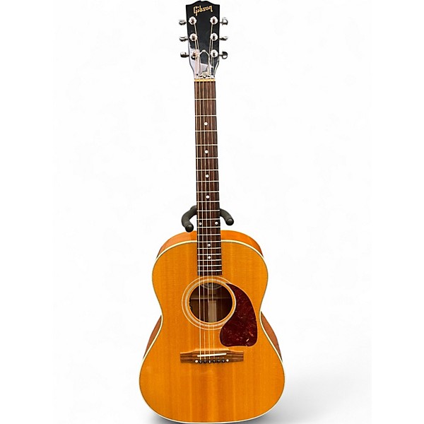 Used Gibson LG2 American Eagle Vintage Natural Acoustic Electric Guitar