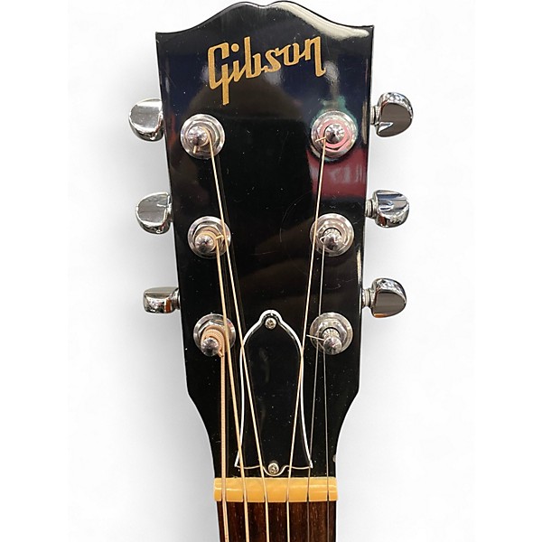 Used Gibson LG2 American Eagle Vintage Natural Acoustic Electric Guitar