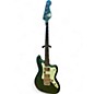 Used Squier Paranormal Rascal Metallic Green Electric Bass Guitar thumbnail