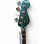 Used Squier Paranormal Rascal Metallic Green Electric Bass Guitar